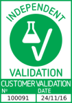 'Independent Validation' Badge