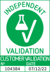 'Independent Validation' Badge
