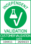 'Independent Validation' Badge