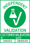 Successfully validated 'Independent Validation' Badge