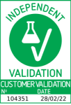 'Independent Validation' Badge