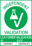 'Independent Validation' Badge