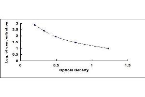 Typical standard curve (5-HETE ELISA Kit)