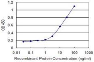 Detection limit for recombinant GST tagged PCDHGA10 is 0. (PCDHgA10 antibody  (AA 219-316))