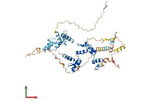 AlphaFold protein structure predicition of Human Recombinant ZNF213 Protein, UniprotID O14771