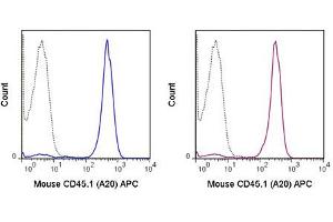 Flow Cytometry (FACS) image for anti-Protein tyrosine Phosphatase, Receptor Type, C (PTPRC) antibody (APC) (ABIN6657895)