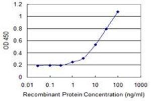 Detection limit for recombinant GST tagged GM2A is 0. (GM2A antibody  (AA 94-193))