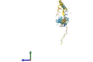 AlphaFold protein structure predicition of Human Recombinant DNAJC5 Protein, UniprotID Q9H3Z4 (DNAJC5 Protein (AA 1-198) (His tag))