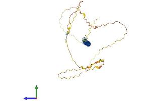 AlphaFold protein structure predicition of Mouse Recombinant Batf2 Protein, UniprotID Q8R1H8 (BATF2 Protein (AA 1-277) (His tag))