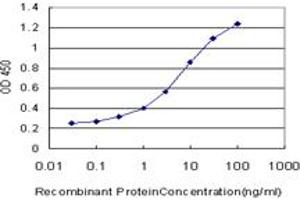 Detection limit for recombinant GST tagged GSC is approximately 0. (GSC antibody  (AA 151-257))