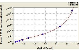 Typical Standard Curve (POTEE ELISA Kit)