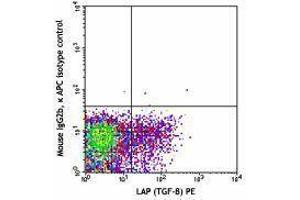 Flow Cytometry (FACS) image for anti-Leucine Rich Repeat Containing 32 (LRRC32) antibody (APC) (ABIN2658318) (LRRC32 antibody  (APC))