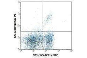 Flow Cytometry (FACS) image for anti-TCR V beta 2 antibody (Biotin) (ABIN2661295) (TCR V beta 2 antibody (Biotin))