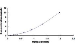 Typical standard curve (CASR ELISA Kit)