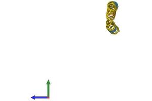 AlphaFold protein structure predicition of Human Recombinant FAM25A Protein, UniprotID B3EWG3 (FAM25A Protein (AA 1-89) (Fc Tag))