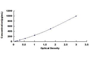 Typical Standard Curve (IL-20 ELISA Kit)