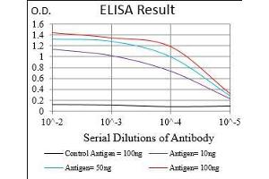 ELISA image for anti-X-Ray Repair Complementing Defective Repair in Chinese Hamster Cells 6 (XRCC6) (AA 6-214) antibody (ABIN5542547)