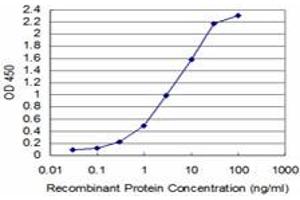 ELISA image for anti-TATA Box Binding Protein Associated Factor 11 (TAF11) (AA 158-211) antibody (ABIN598958) (TAF11 antibody  (AA 158-211))