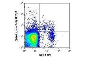 Flow Cytometry (FACS) image for anti-CD160 (CD160) antibody (PE-Cy7) (ABIN2659122) (CD160 antibody  (PE-Cy7))