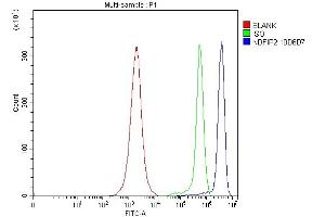 Flow Cytometry analysis of JK cells using anti-NDFIP2 antibody (ABIN7600173).