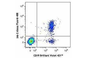 Flow Cytometry (FACS) image for Mouse anti-Human IgD antibody (Alexa Fluor 488) (ABIN2667249) (Mouse anti-Human IgD Antibody (Alexa Fluor 488))