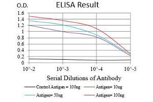 ELISA image for anti-Epidermal Growth Factor Receptor (EGFR) (AA 693-893) antibody (ABIN1724889)