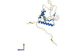 AlphaFold protein structure predicition of Human Recombinant SOX15 Protein, UniprotID O60248 (SOX15 Protein (AA 1-233) (His tag))