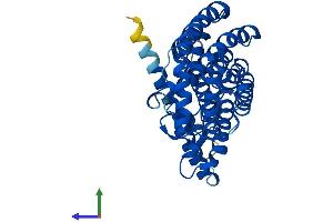 Protein Structure (PS) image for Farnesyl Diphosphate Synthase (FDPS) (AA 1-353) protein (His tag) (ABIN7560173)