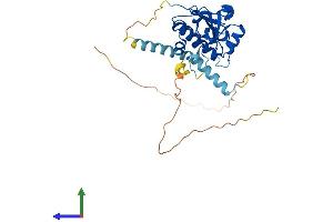 Protein Structure (PS) image for RNA (Guanine-9-) Methyltransferase Domain Containing 2 (RG9MTD2) (AA 1-328) protein (His tag) (ABIN7559110)