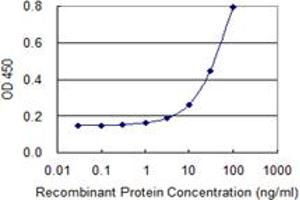 Detection limit for recombinant GST tagged SPINT2 is 1 ng/ml as a capture antibody. (SPINT2 antibody  (AA 1-253))