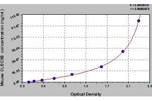Typical Standard Curve (CLEC3B ELISA Kit)