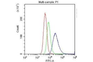 Flow Cytometry (FACS) image for anti-Tumor Necrosis Factor (Ligand) Superfamily, Member 8 (TNFSF8) (AA 63-234) antibody (ABIN3044499)