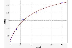Typical standard curve (GGCT ELISA Kit)