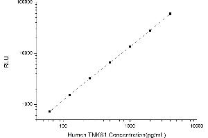 Typical standard curve (TNKS CLIA Kit)