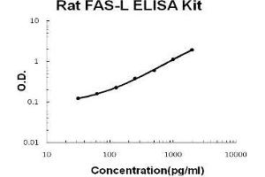 Rat FAS-L PicoKine ELISA Kit standard curve (FASL ELISA Kit)