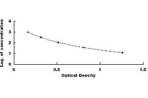 Typical standard curve (S-Adenosyl-Methionine ELISA Kit)