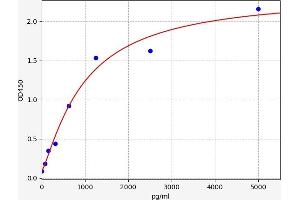 Typical standard curve