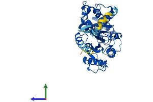 AlphaFold protein structure predicition of Mouse Recombinant Gnaq Protein, UniprotID P21279 (GNAQ Protein (AA 1-359) (His tag))