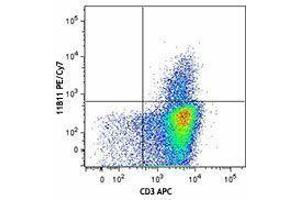 Flow Cytometry (FACS) image for anti-Interleukin 4 (IL4) antibody (PE-Cy7) (ABIN2659373) (IL-4 antibody  (PE-Cy7))