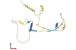 AlphaFold protein structure predicition of Human Recombinant C10orf120 Protein, UniprotID Q5SQS8