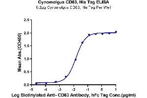 ELISA image for CD83 (CD83) (AA 20-147) protein (His tag) (ABIN7274246)
