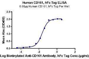 ELISA image for Killer Cell Lectin-Like Receptor Subfamily B, Member 1 (KLRB1) (AA 67-225) protein (Fc Tag) (ABIN7274074)