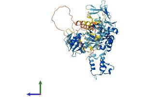 Protein Structure (PS) image for SMAD Specific E3 Ubiquitin Protein Ligase 2 (SMURF2) (AA 1-748) protein (His tag) (ABIN7561867)