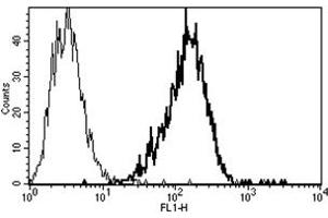 Flow Cytometry (FACS) image for anti-ST6 beta-Galactosamide alpha-2,6-Sialyltranferase 1 (ST6GAL1) antibody (ABIN1106557) (ST6GAL1 antibody)