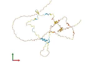 AlphaFold protein structure predicition of Human Recombinant POM121L12 Protein, UniprotID Q8N7R1 (POM121L12 Protein (AA 1-296) (His tag))