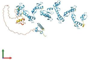 Protein Structure (PS) image for Zinc Finger Protein 799 (ZNF799) (AA 1-643) protein (His tag) (ABIN7545358)