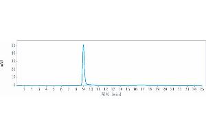 The purity of Anti-ICOS / CD278 Reference Antibody (MEDI-570) is more than 95 % , determined by SEC-HPLC.