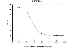 Standard Curve (CGRP ELISA Kit)