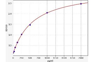 Typical standard curve (SNAIL ELISA Kit)