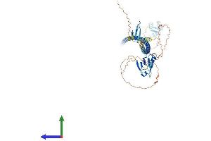 AlphaFold protein structure predicition of Mouse Recombinant Stxbp4 Protein, UniprotID Q9WV89